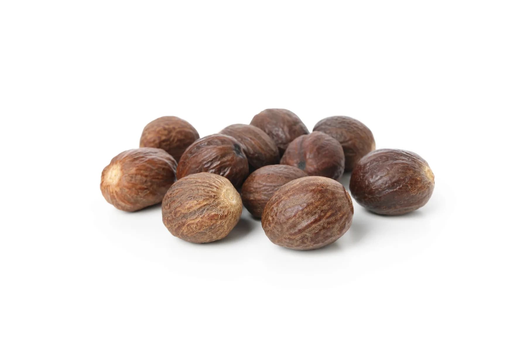 A handful of jojoba seeds harvested from the Camphill plantation